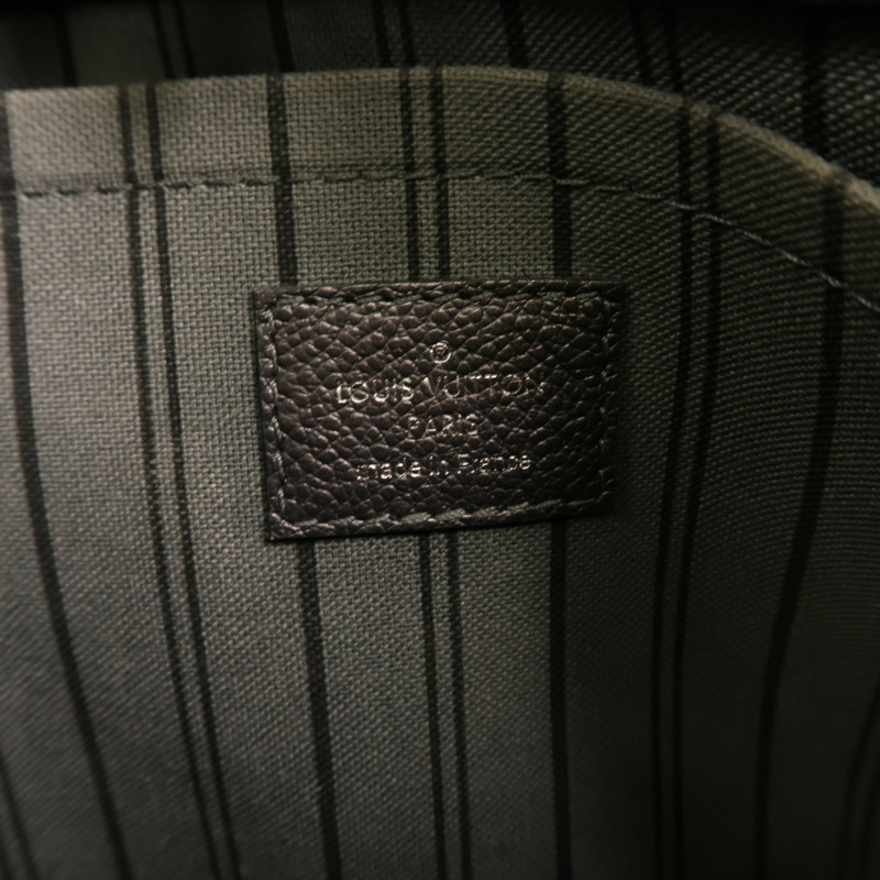 LOUIS VUITTON Monogram Empreinte Montaigne BB銀扣手挽肩背兩用袋-5