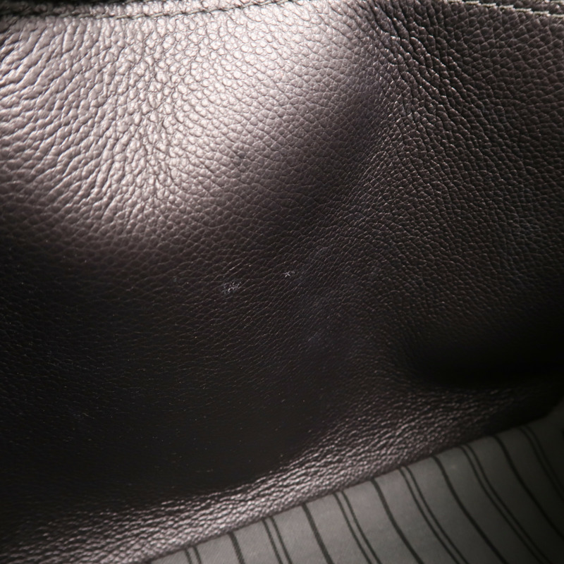 LOUIS VUITTON Monogram Empreinte Montaigne BB銀扣手挽肩背兩用袋-17