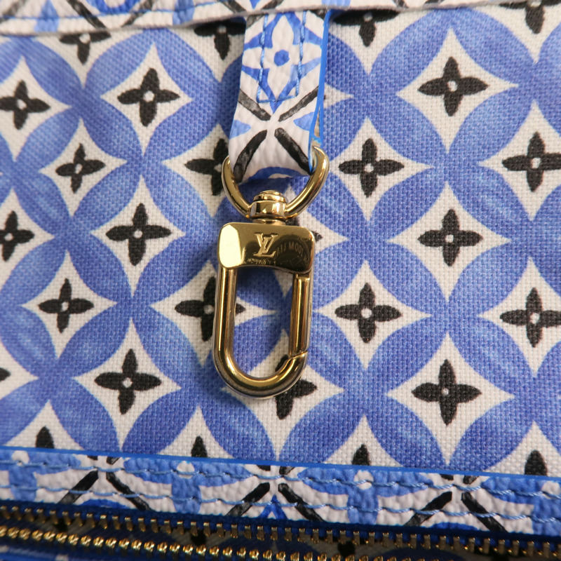 LOUIS VUITTON Monogram By The Pool Neverfull MM金扣手挽袋-7