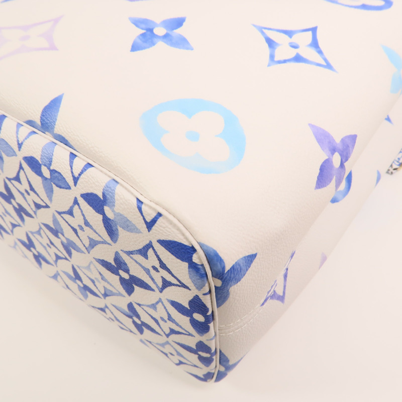 LOUIS VUITTON Monogram By The Pool Neverfull MM金扣手挽袋-10