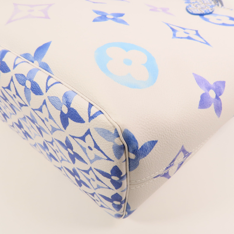 LOUIS VUITTON Monogram By The Pool Neverfull MM金扣手挽袋-12