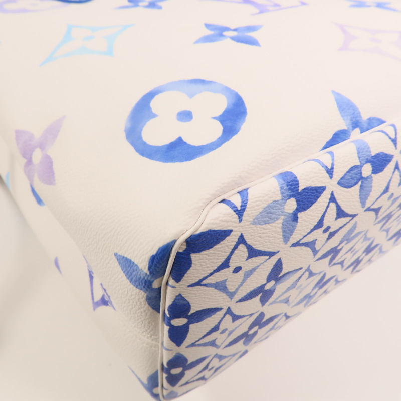 LOUIS VUITTON Monogram By The Pool Neverfull MM金扣手挽袋-13