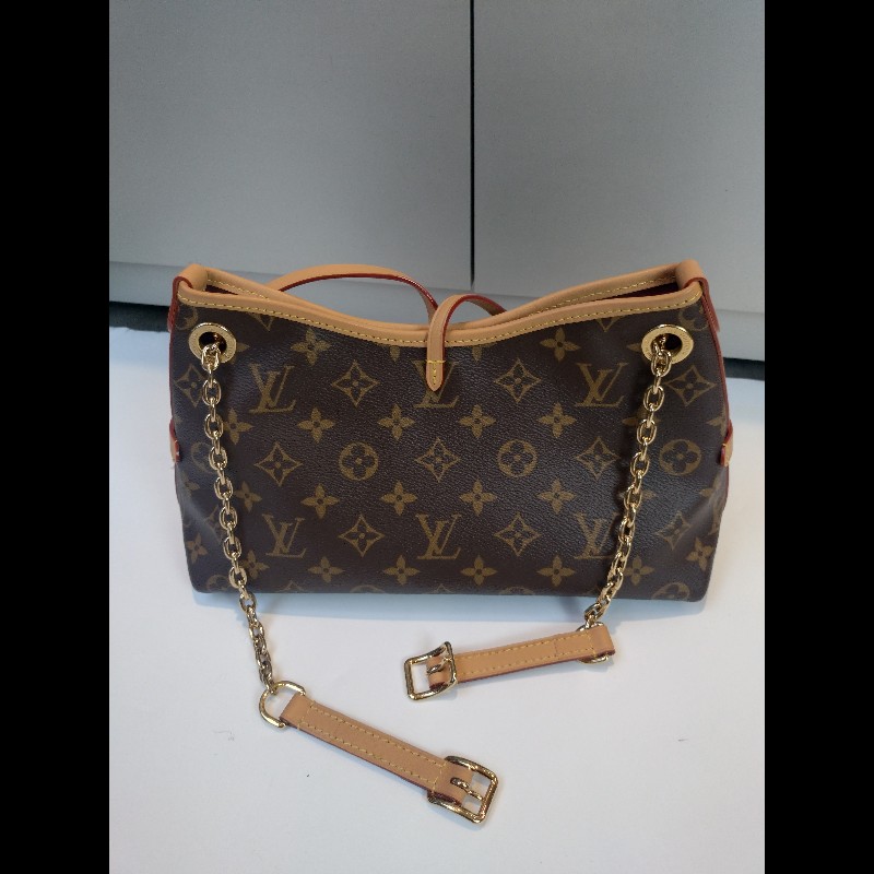 LV 老花金鍊小號斜背包 CarryAll BB-3