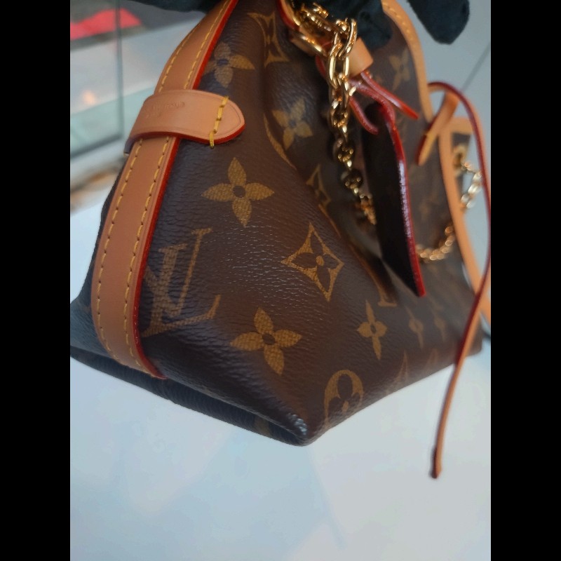 LV 老花金鍊小號斜背包 CarryAll BB-7
