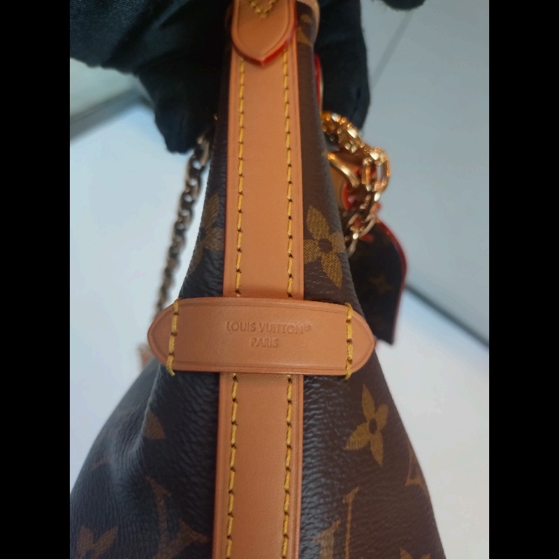 LV 老花金鍊小號斜背包 CarryAll BB-12