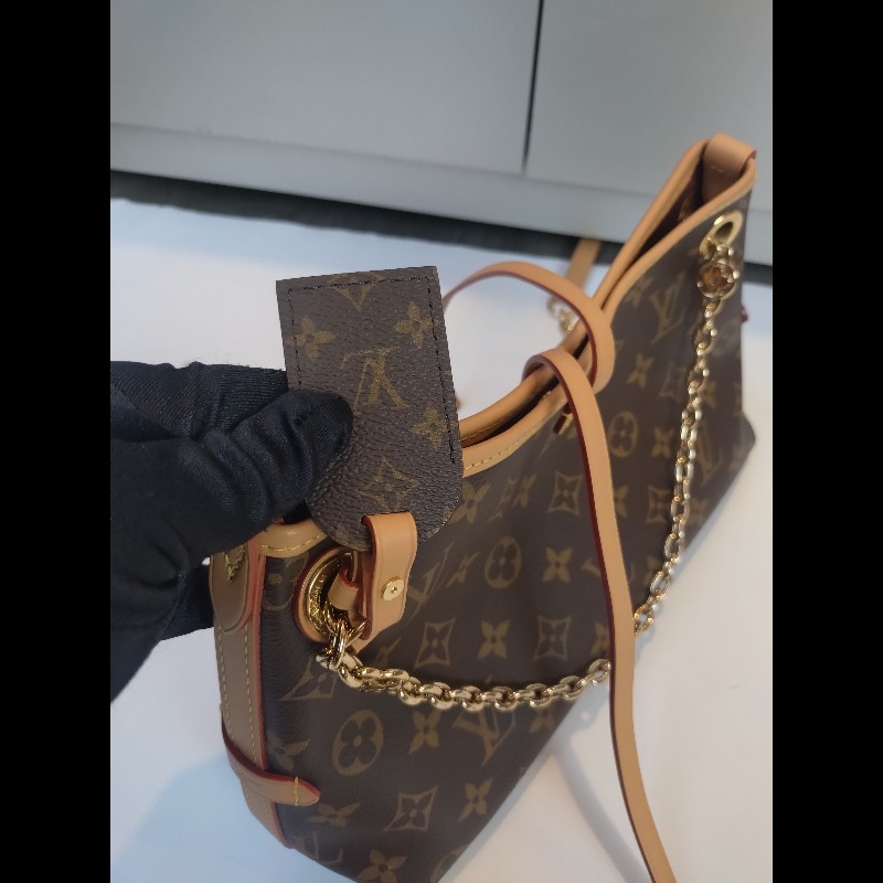 LV 老花金鍊小號斜背包 CarryAll BB-16