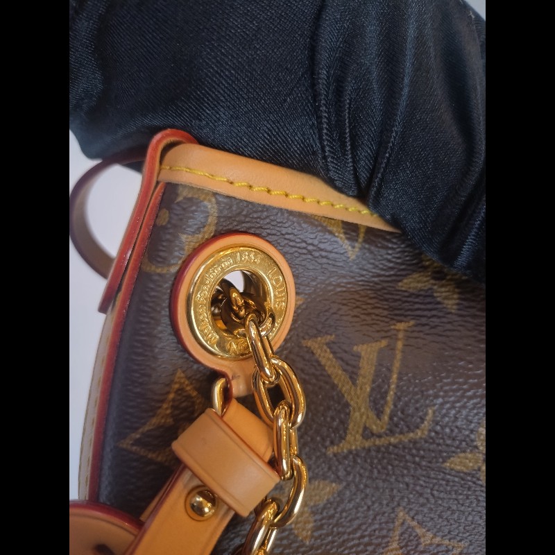 LV 老花金鍊小號斜背包 CarryAll BB-23