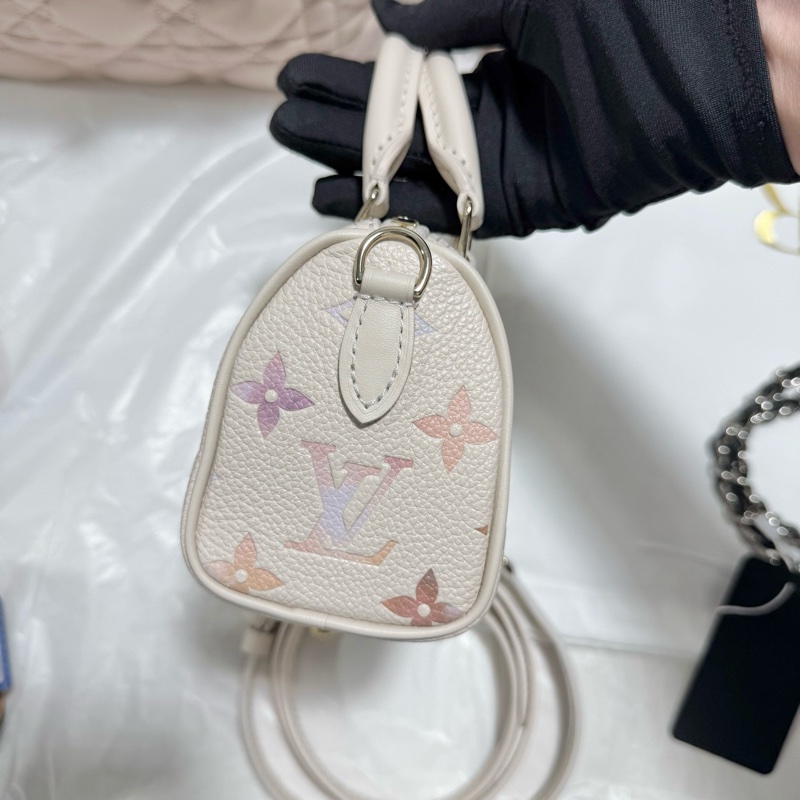 LV speedy nano 夢幻紫 水彩漸變 限定款-2