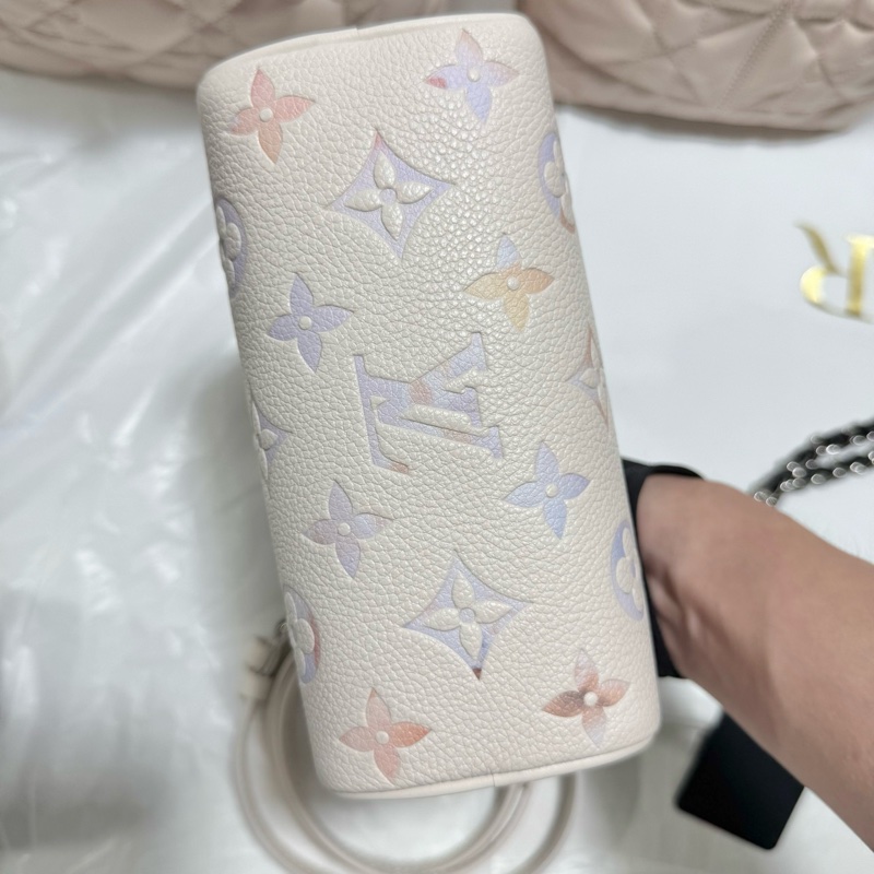 LV speedy nano 夢幻紫 水彩漸變 限定款-4