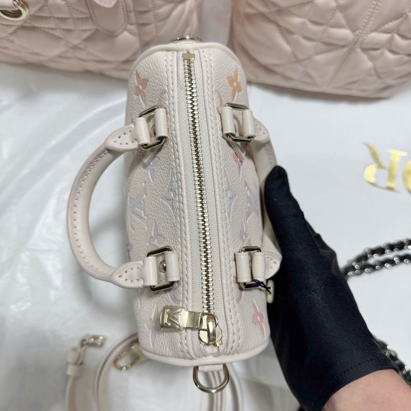 LV speedy nano 夢幻紫 水彩漸變 限定款-5