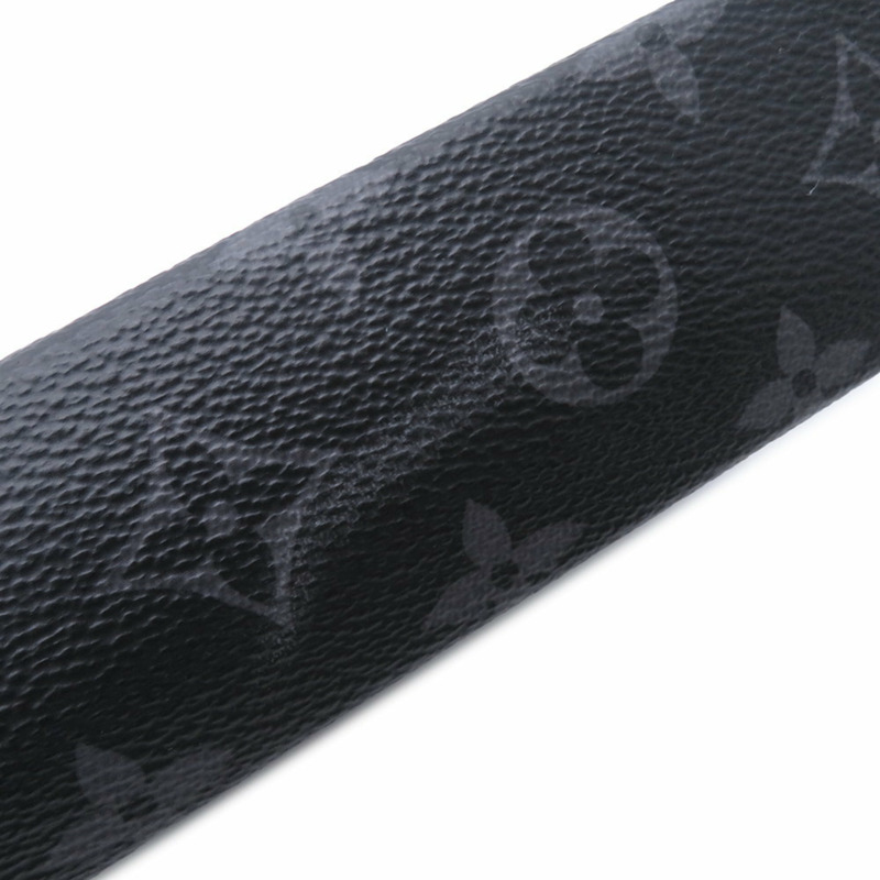 路易威登 Monogram Eclipse 單肩背包，搭配 Gaston 可穿戴錢包 M81124，黑色。男士手提包。-9