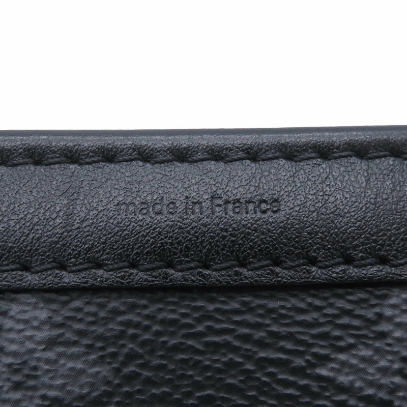 路易威登 Monogram Eclipse 單肩背包，搭配 Gaston 可穿戴錢包 M81124，黑色。男士手提包。-16