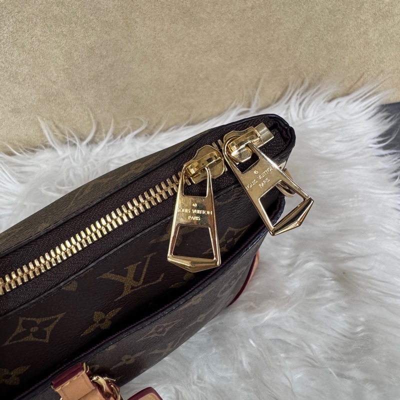 LV Odeon PM 老花斜背包-7