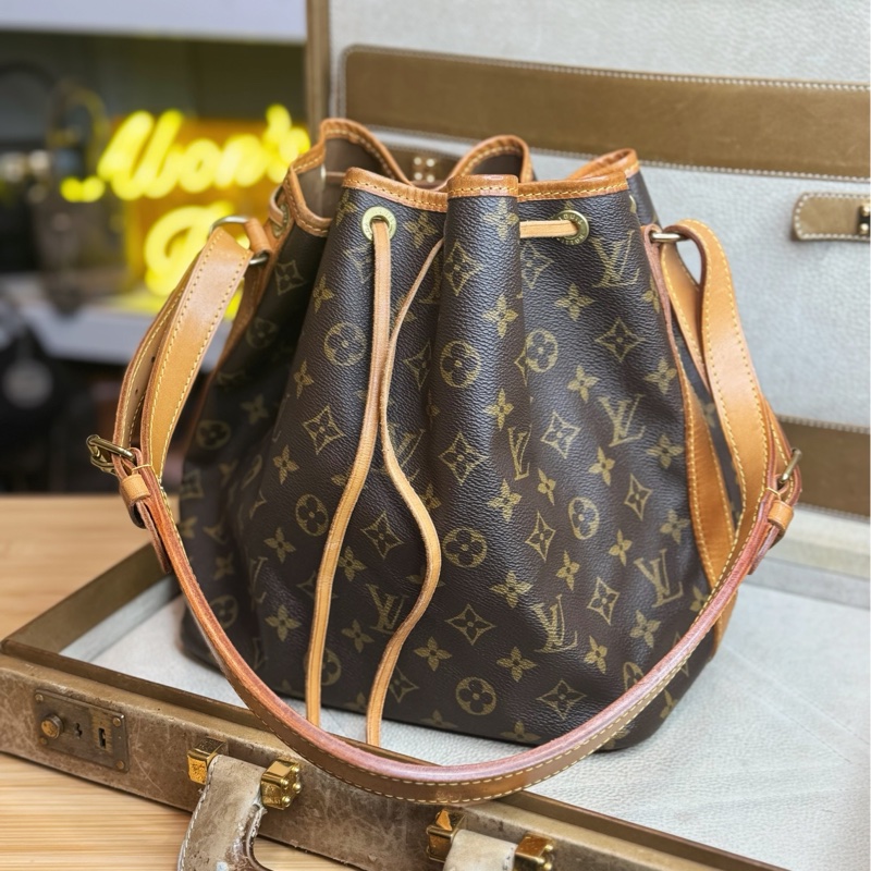 Louis Vuitton 老花中古ＭＭ水桶包🤎必賣缺貨款-0