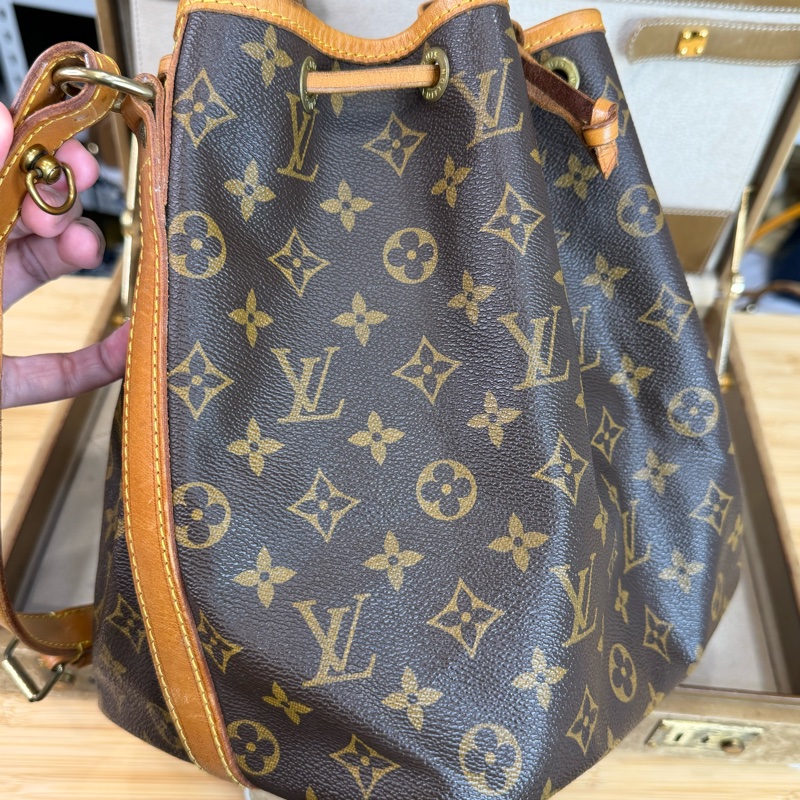 Louis Vuitton 老花中古ＭＭ水桶包🤎必賣缺貨款-1