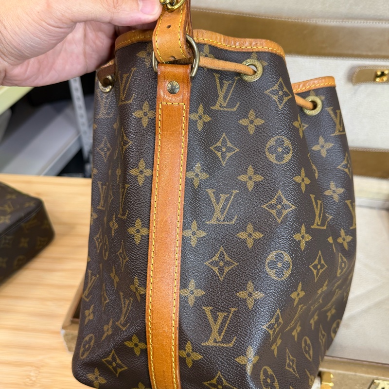 Louis Vuitton 老花中古ＭＭ水桶包🤎必賣缺貨款-4