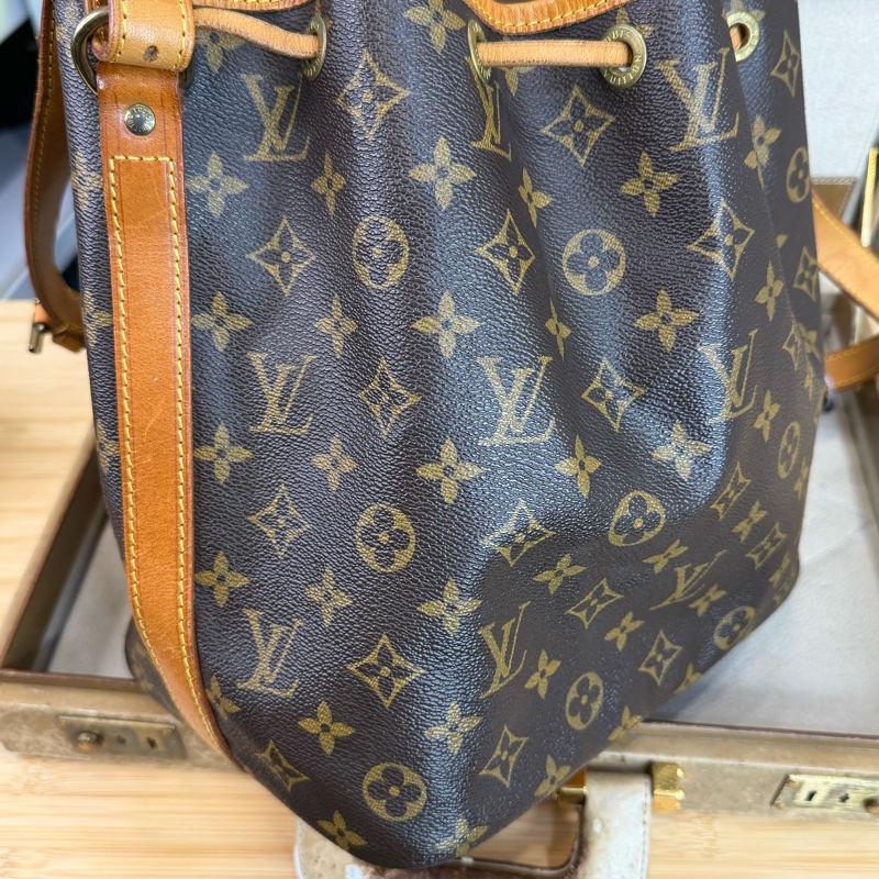 Louis Vuitton 老花中古ＭＭ水桶包🤎必賣缺貨款-5