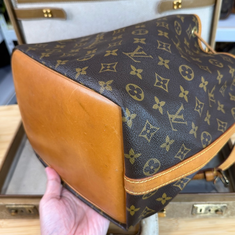 Louis Vuitton 老花中古ＭＭ水桶包🤎必賣缺貨款-9