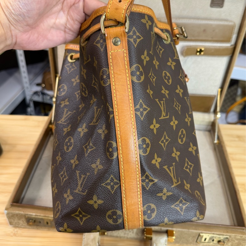 Louis Vuitton 老花中古ＭＭ水桶包🤎必賣缺貨款-12