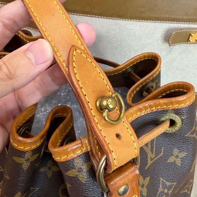 Louis Vuitton 老花中古ＭＭ水桶包🤎必賣缺貨款-16