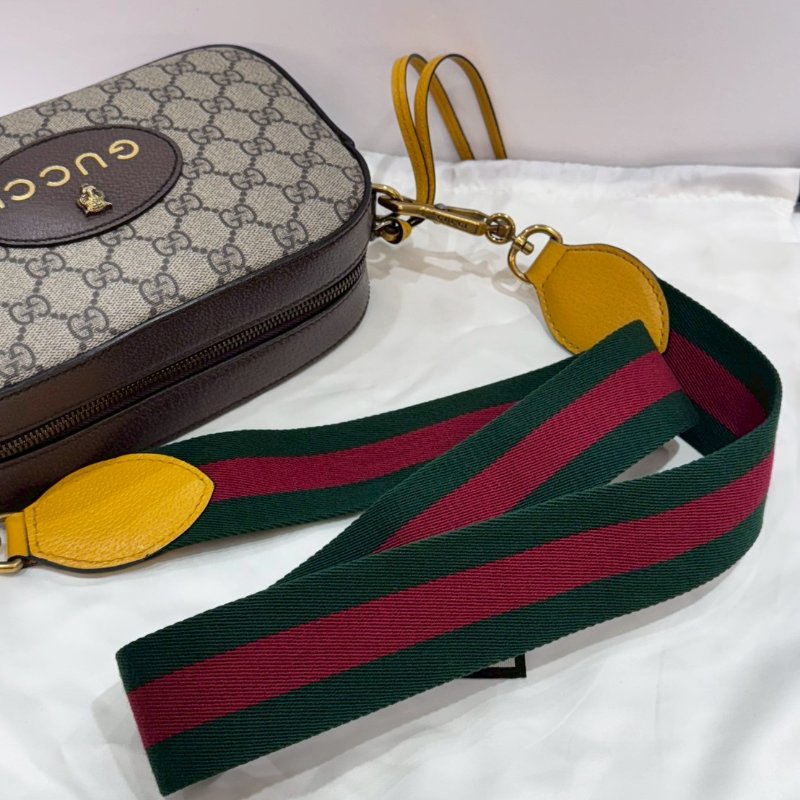 GUCCI 虎頭包/斜背包/側背包/相機包 9成新-12