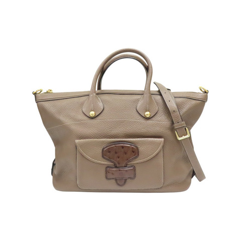 棕色 牛皮 May35 兩用包【LOEWE 羅威】