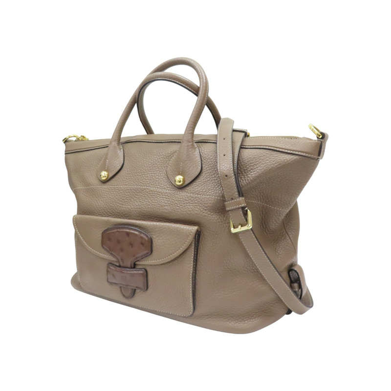 棕色 牛皮 May35 兩用包【LOEWE 羅威】-1