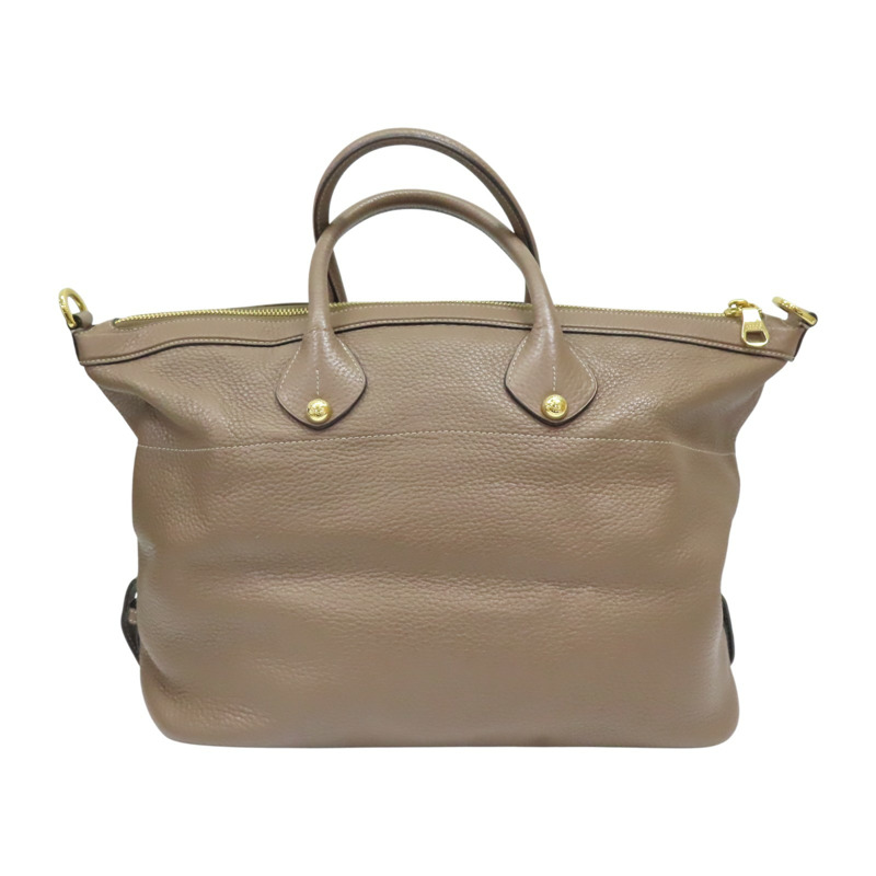 棕色 牛皮 May35 兩用包【LOEWE 羅威】-2
