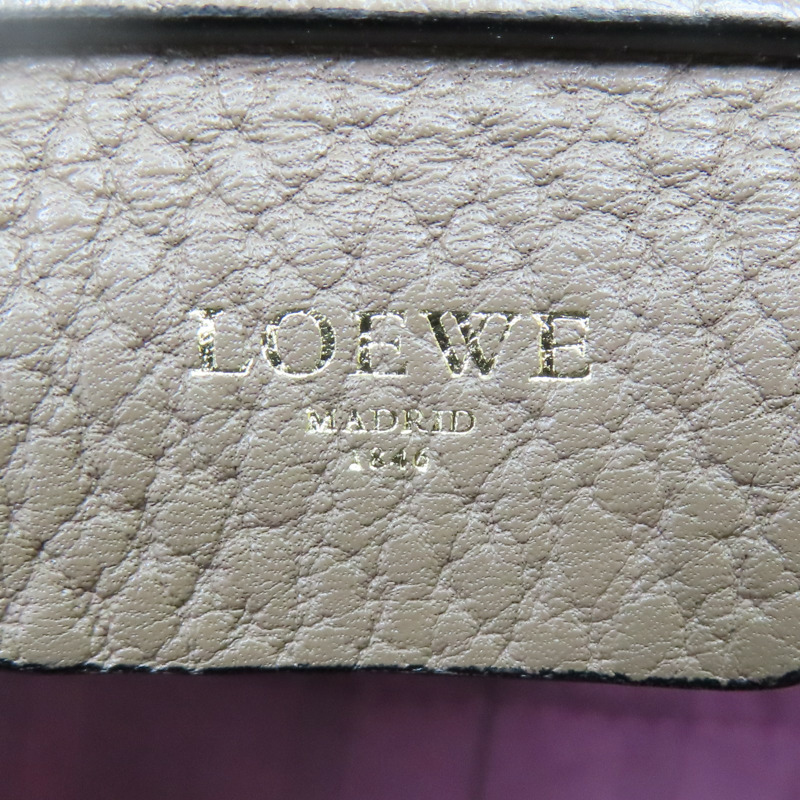棕色 牛皮 May35 兩用包【LOEWE 羅威】-7