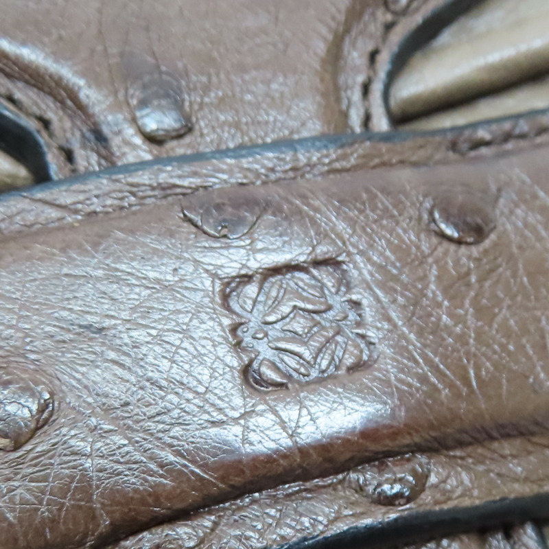 棕色 牛皮 May35 兩用包【LOEWE 羅威】-9