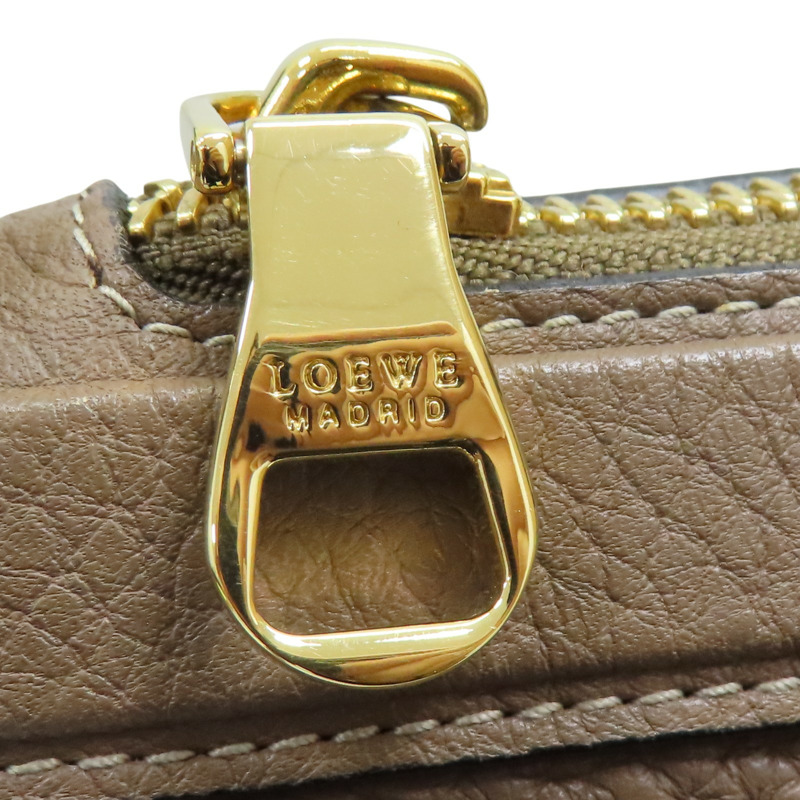 棕色 牛皮 May35 兩用包【LOEWE 羅威】-11