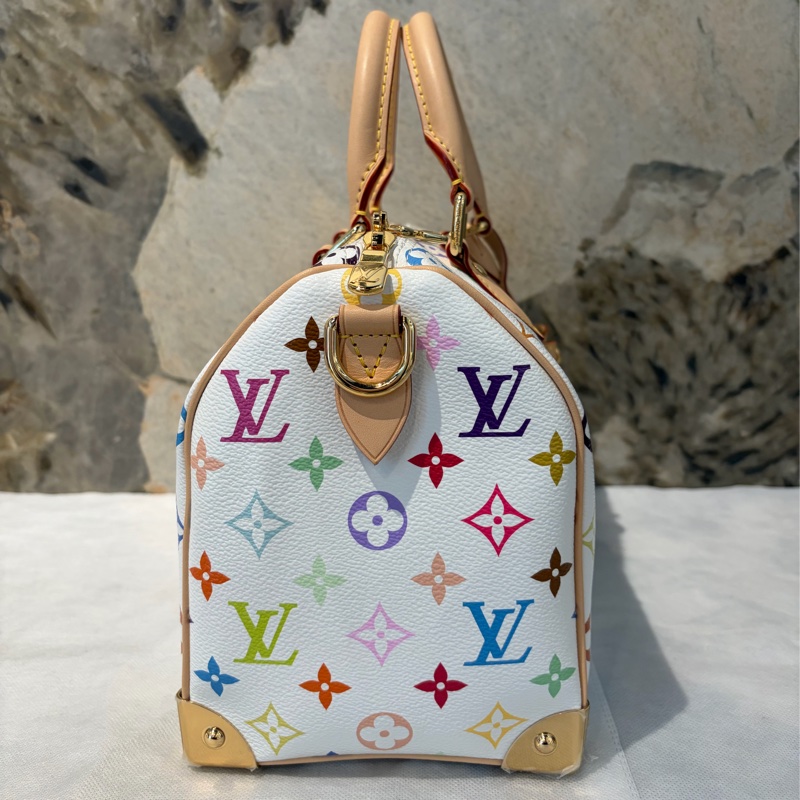 LV白三彩 Speedy 25-3