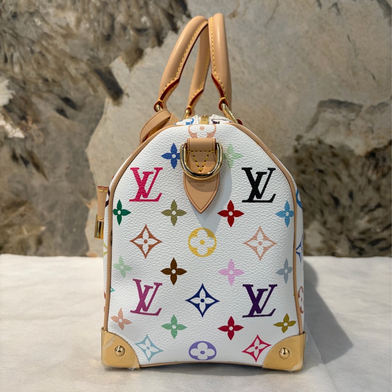 LV白三彩 Speedy 25-4