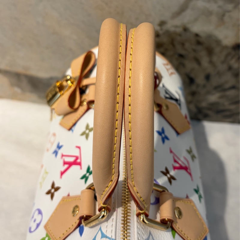 LV白三彩 Speedy 25-9