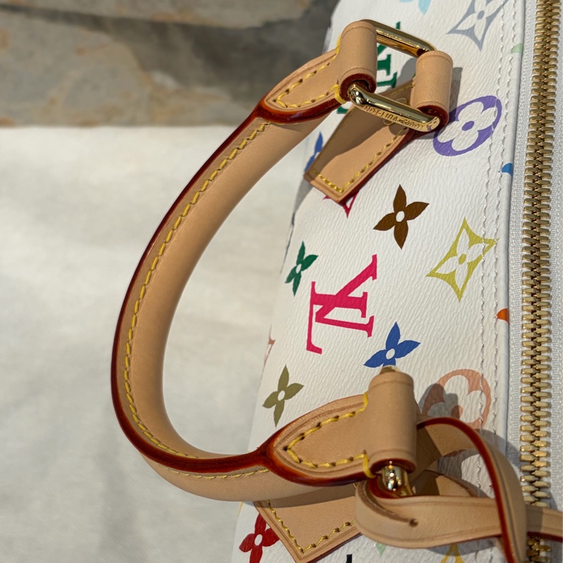 LV白三彩 Speedy 25-11