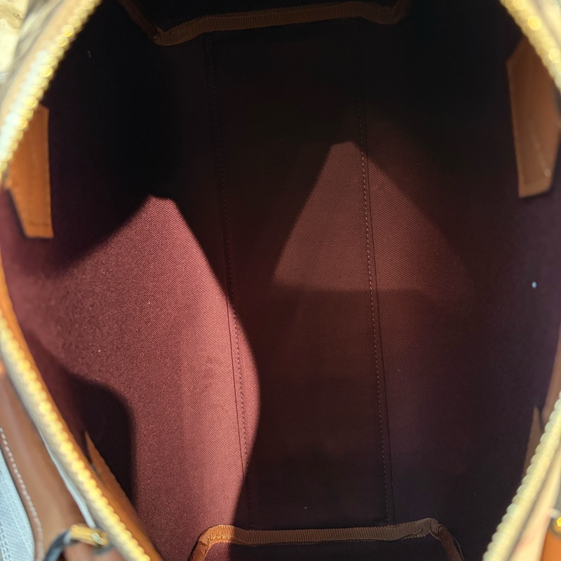 Burberry 格紋帆布兩用波士頓-7