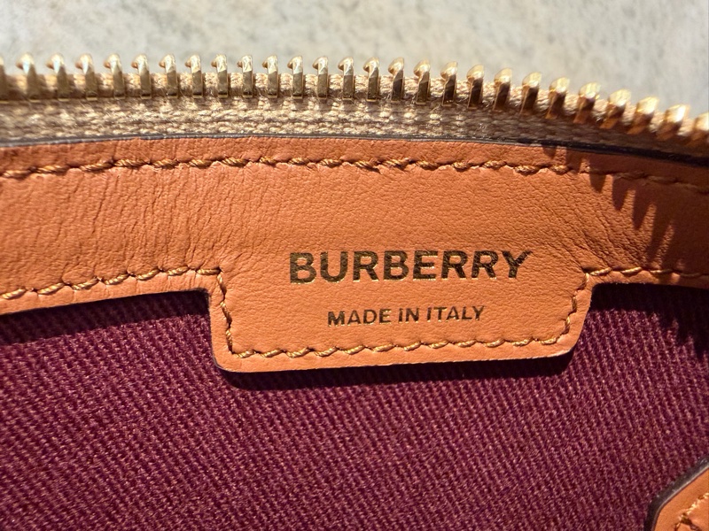 Burberry 格紋帆布兩用波士頓-8