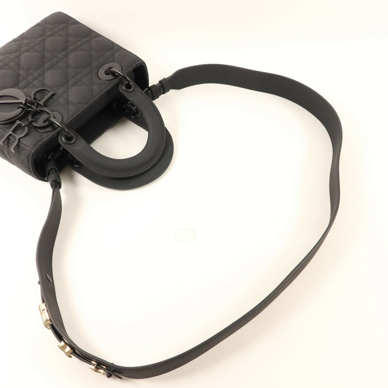 Dior 牛皮皮革Lady Dior My ABCDior手挽肩背兩用袋-8