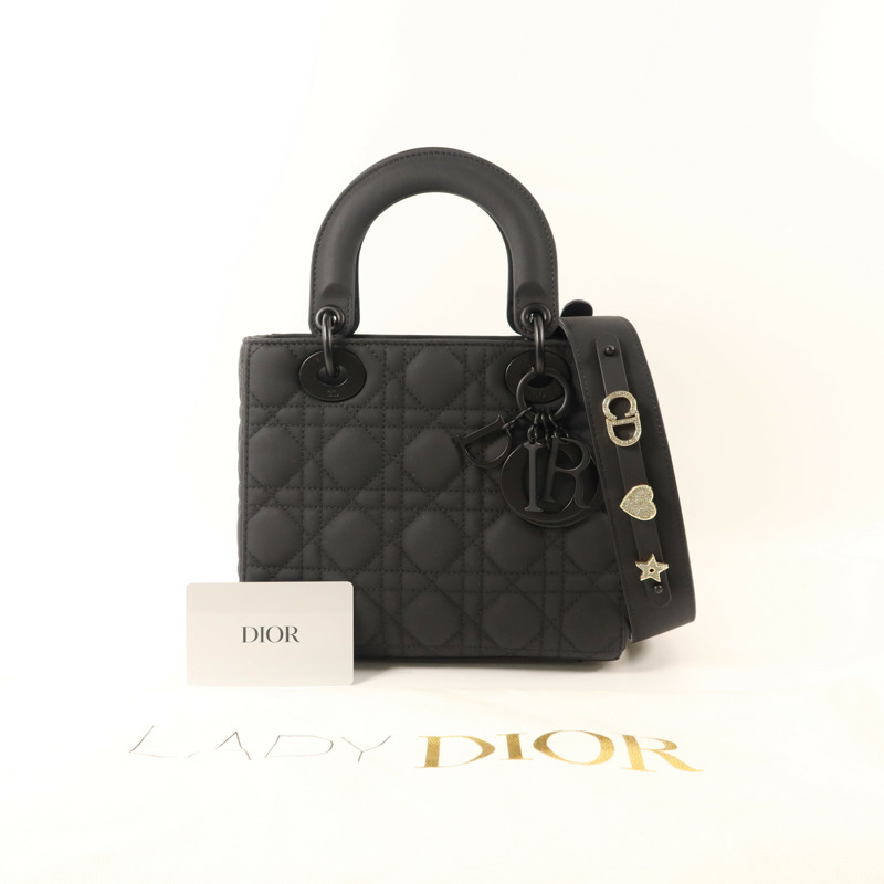 Dior 牛皮皮革Lady Dior My ABCDior手挽肩背兩用袋-9