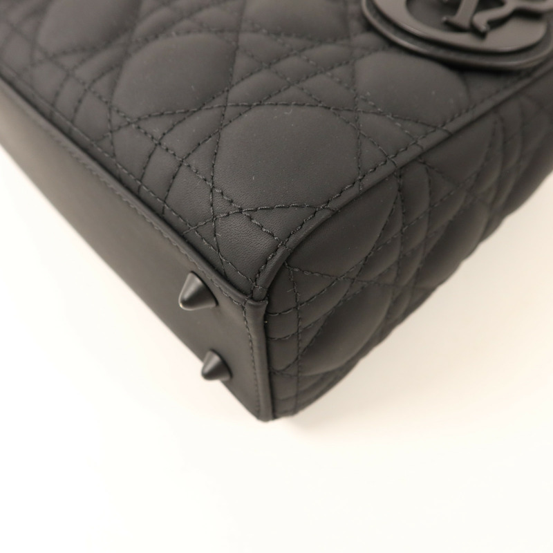 Dior 牛皮皮革Lady Dior My ABCDior手挽肩背兩用袋-12