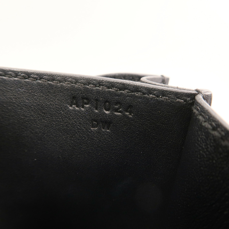 HERMES Sombrero皮革Constance On A Summer Night銀扣肩背袋Noir-6