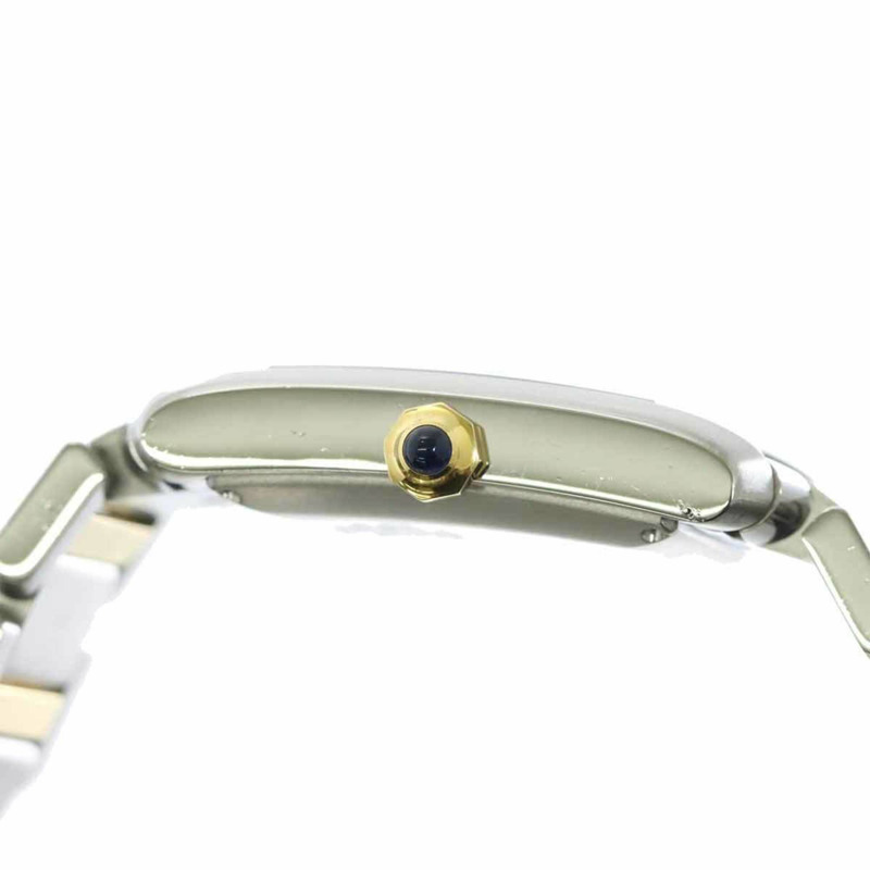 卡地亞 Tank Française LM 雙色腕錶 W51005Q4 男士銀色黃金自動腕錶-5