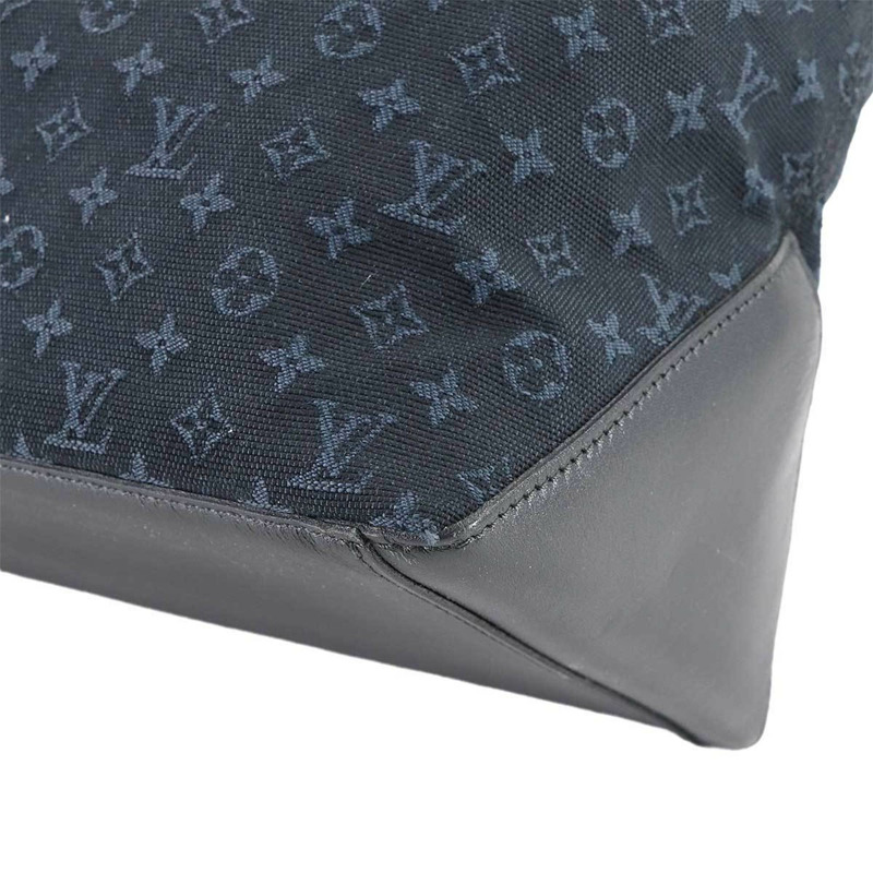 路易威登 Monogram Mini Cabas Mezzo Personal SPO 手提包，TST 藍色，金色五金配件-7