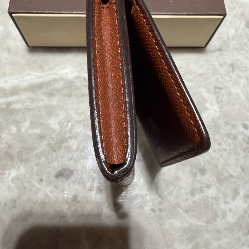 LV路易威登Louis Vuitton  老花精典卡夾、名片夾 有防塵盒 購入於微風廣場LV旗艦店-2
