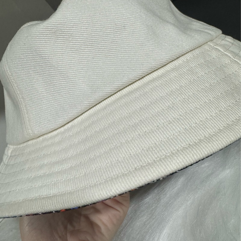 Chanel 刺繡logo 漁夫帽-3