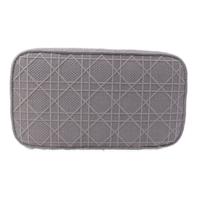 Dior 帆布Travel Vanity Case銀扣手挽袋-3
