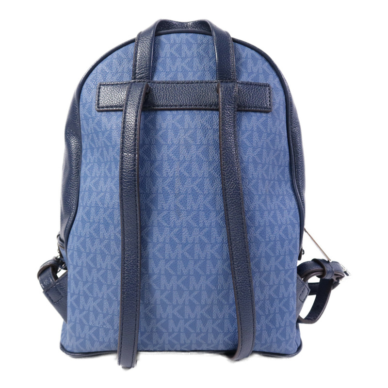 Michael Kors 塗層帆布Backpack銀扣背包-1