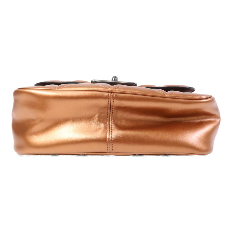 COACH 牛皮皮革Chain Shoulder鏈帶肩背袋-3