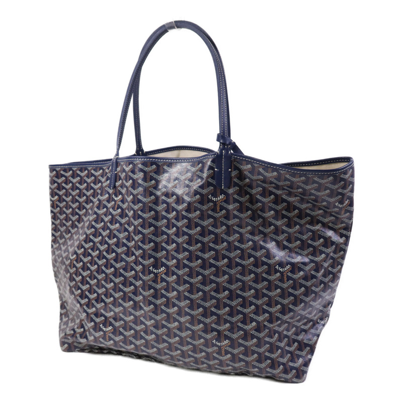 GOYARD 塗層帆布Saint Louis GM銀扣手挽袋-2