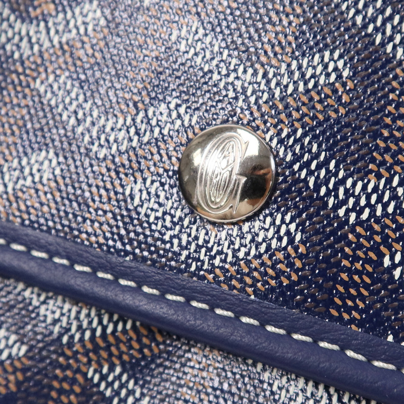 GOYARD 塗層帆布Saint Louis GM銀扣手挽袋-6